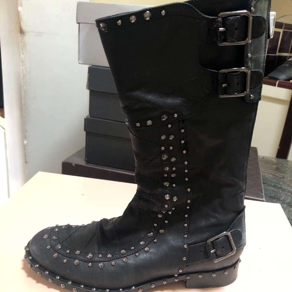 Decade studded boots